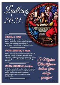 NAJAVA: Program svečanosti u čast Predragocjene Krvi Kristove 2021. u Ludbregu